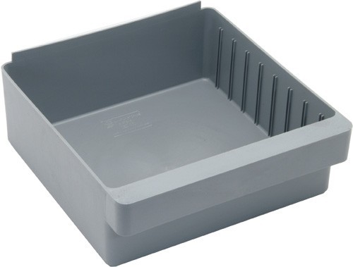 Super Tuff Euro Drawers 11-5/8" x 11-1/8" x 4-5/8" Gray
