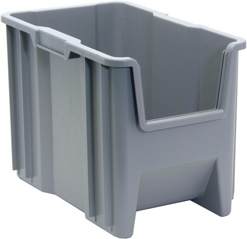 Giant Stack Container 17-1/2" x 10-7/8" x 12-1/2" Gray