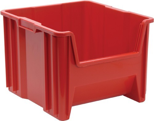 Giant Stack Container 17-1/2" x 16-1/2" x 12-1/2" Red