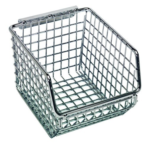Quantum mesh stack and hang bins 5-1/4" x 4-1/4" x 3"