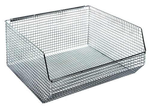 Quantum mesh stack and hang bins 14-1/2" x 16-1/4" x 7"