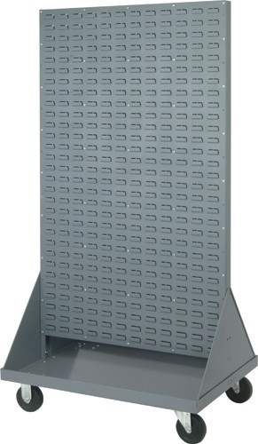 Mobile Louvered Rack 36" x 25" x 72"