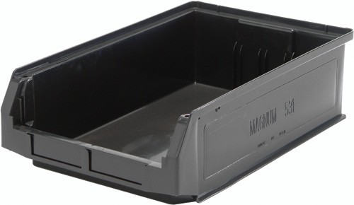 Magnum Bin 19-3/4" x 12-3/8" x 5-7/8" Black