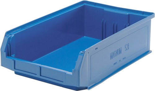 Magnum Bin 19-3/4" x 12-3/8" x 5-7/8" Blue