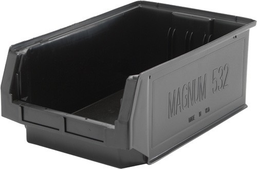 Magnum Bin 19-3/4" x 12-3/8" x 7-7/8" Black