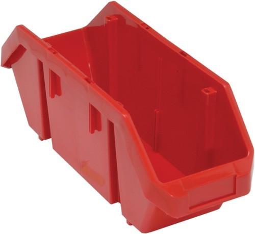 QuickPick Bin 18-1/2" x 6-5/8" x 7" Red