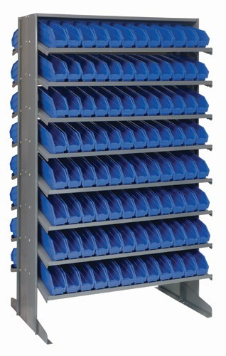 Double-Sided Rack 24" x 36" x 60" Blue