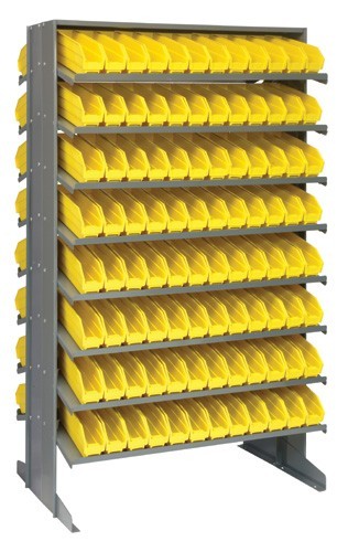 Double-Sided Rack 24" x 36" x 60" Yellow
