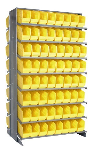 Store-more pick rack systems 24" x 36" x 63-1/2" Red