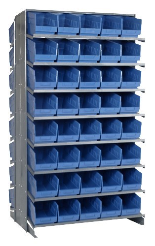 Store-more pick rack systems 24" x 36" x 63-1/2" Blue