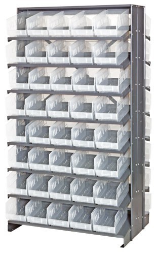 Clear-view store-more pick rack systems 