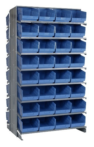 Store-more pick rack systems 24" x 36" x 63-1/2" Blue