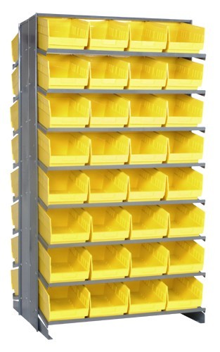 Store-more pick rack systems 24" x 36" x 63-1/2" Yellow