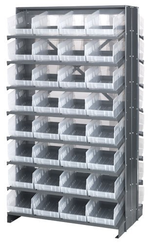 Clear-view store-more pick rack systems 36" x 36" x 63-1/2"