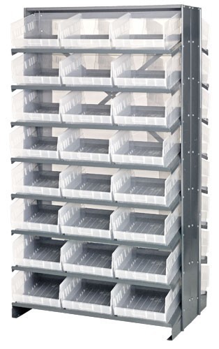 Clear-view store-more pick rack systems 36" x 36" x 63-1/2"