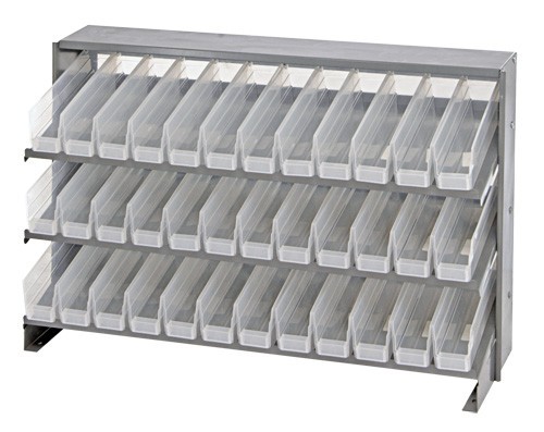 Clear-view pick rack systems 12" x 36" x 21"