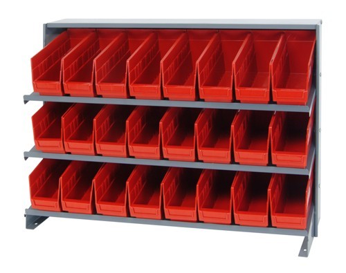 Store-more pick rack systems 12" x 36" x 26-1/2" Red