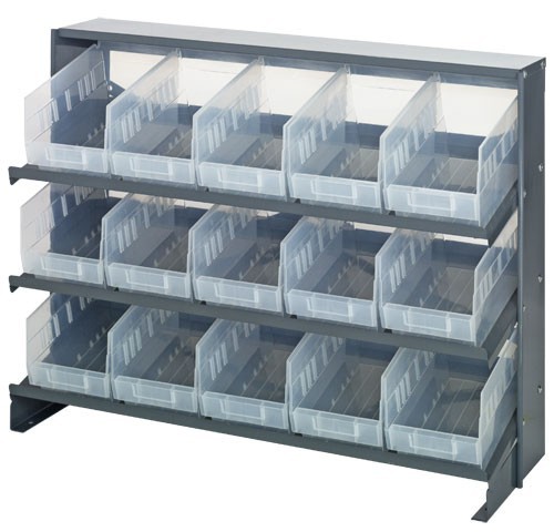 Clear-view store-more pick rack systems 