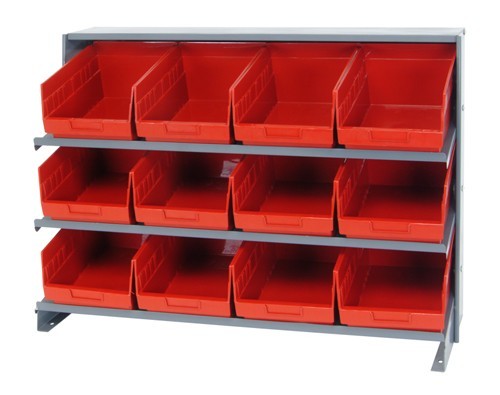 Store-more pick rack systems 12" x 36" x 26-1/2" Red