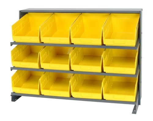 Store-more pick rack systems 12" x 36" x 26-1/2" Yellow