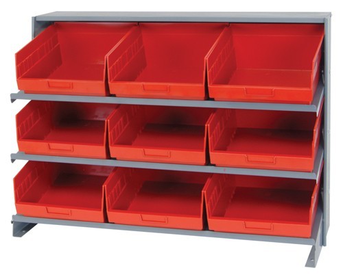 Store-more pick rack systems 12" x 36" x 26-1/2" Red