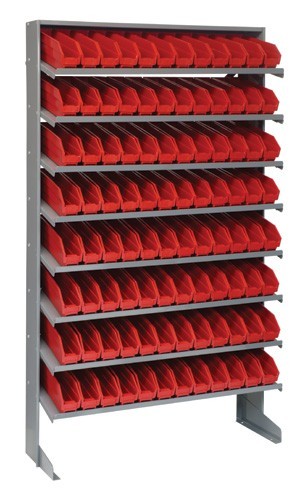 Pick rack systems 12" x 36" x 60" Red