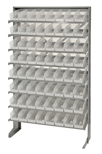 Clear-view pick rack systems 12" x 36" x 60"