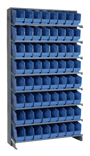 Store-more pick rack systems 12" x 36" x 63-1/2" Blue