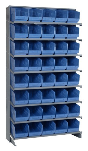 Store-more pick rack systems 12" x 36" x 63-1/2" Blue