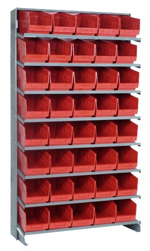 Store-more pick rack systems 12" x 36" x 63-1/2" Red