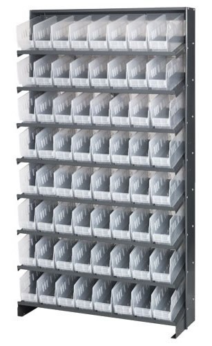 Clear-view store-more pick rack systems 18" x 36" x 63-1/2"