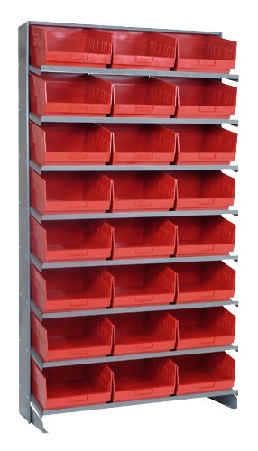 Store-more pick rack systems 12" x 36" x 63-1/2" Red