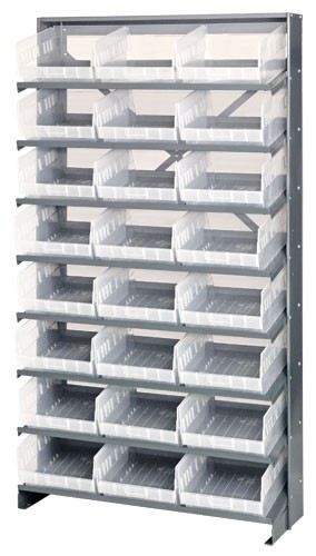 Clear-view store-more pick rack systems 18" x 36" x 63-1/2"