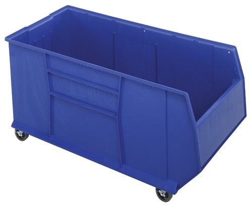 Quantum rackbin 42" containers 41-7/8" x 19-7/8" x 17-1/2" Blue