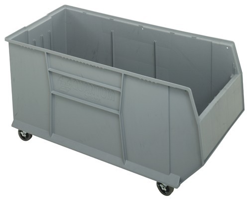 Quantum rackbin 42" containers 41-7/8" x 19-7/8" x 17-1/2" Gray