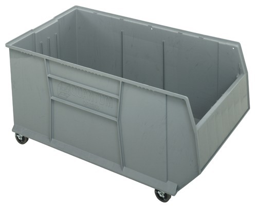 Quantum rackbin 42" containers 41-7/8" x 23-7/8" x 17-1/2" Gray