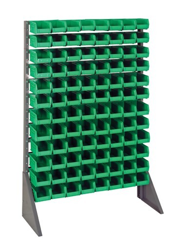 Single & double sided rail units -- complete packages 36" x 15" x 53" Green