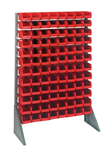 Single & double sided rail units -- complete packages 36" x 15" x 53" Red