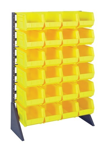 Single & double sided rail units -- complete packages 36" x 15" x 53" Yellow