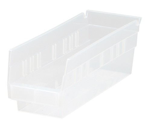 CLEAR-VIEW Economy Shelf Bin 11-5/8" x 4-1/8" x 4"