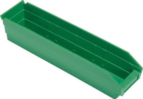 Economy Shelf Bin 17-7/8" x 4-1/8" x 4" Green