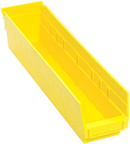 Economy Shelf Bin 17-7/8" x 4-1/8" x 4" Yellow