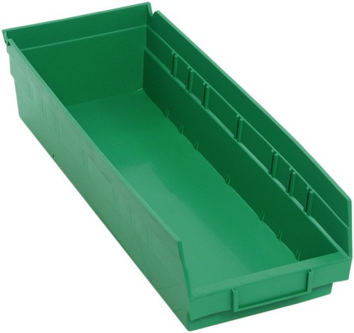 Economy Shelf Bin 17-7/8" x 6-5/8" x 4" Green