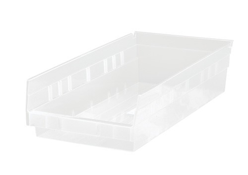 CLEAR-VIEW Economy Shelf Bin 17-7/8" x 6-5/8" x 4"