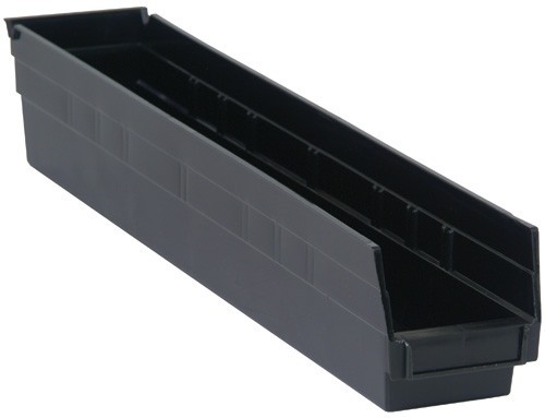 Conductive Shelf Bin 23-5/8" x 4-1/8" x 4"