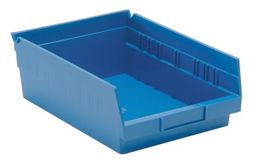 Economy Shelf Bin 11-5/8" x 8-3/8" x 4" Blue