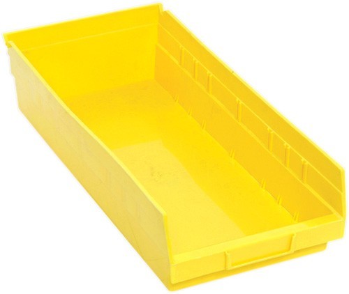 Economy Shelf Bin 17-7/8" x 8-3/8" x 4" Yellow