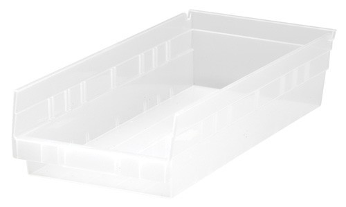 CLEAR-VIEW Economy Shelf Bin 17-7/8" x 8-3/8" x 4"