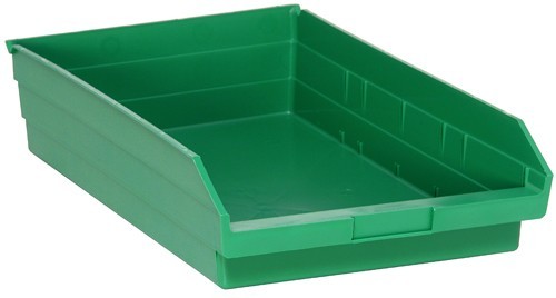 Economy Shelf Bin 17-7/8" x 11-1/8" x 4" Green