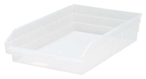 CLEAR-VIEW economy shelf bin 17-7/8" x 11-1/8" x 4"